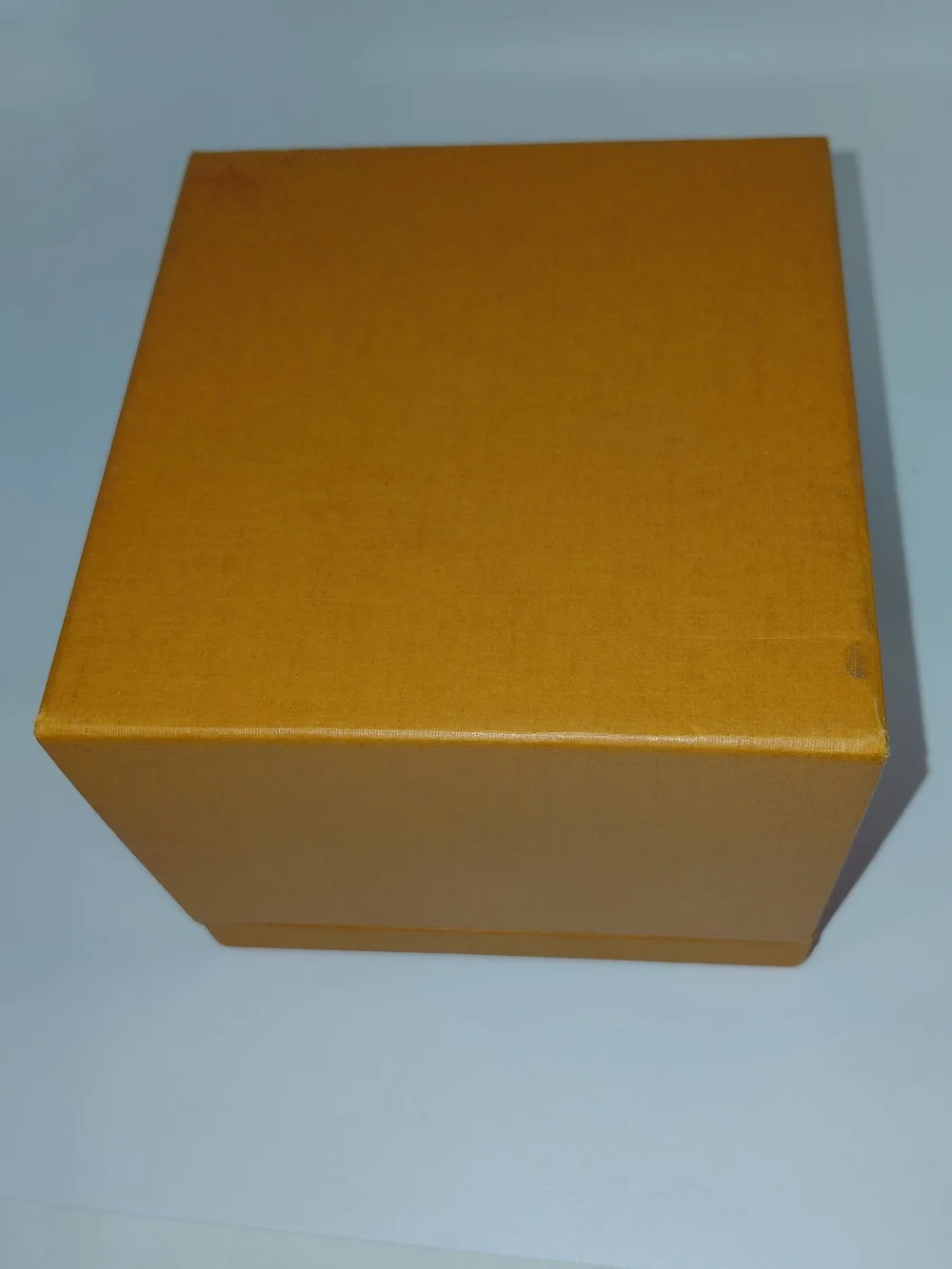 Louis Vuitton Jewelry Storage Box In Signature Orange And Navy Blue GUC!